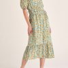 Clothing Paisie | Midi Dress With Drawstrings