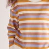 Clothing Paisie | Rainbow Stripe Sweatshirt