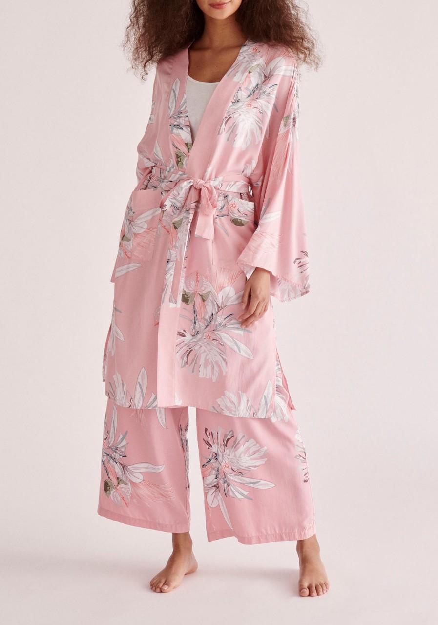 Clothing Paisie | Floral Kimono Robe