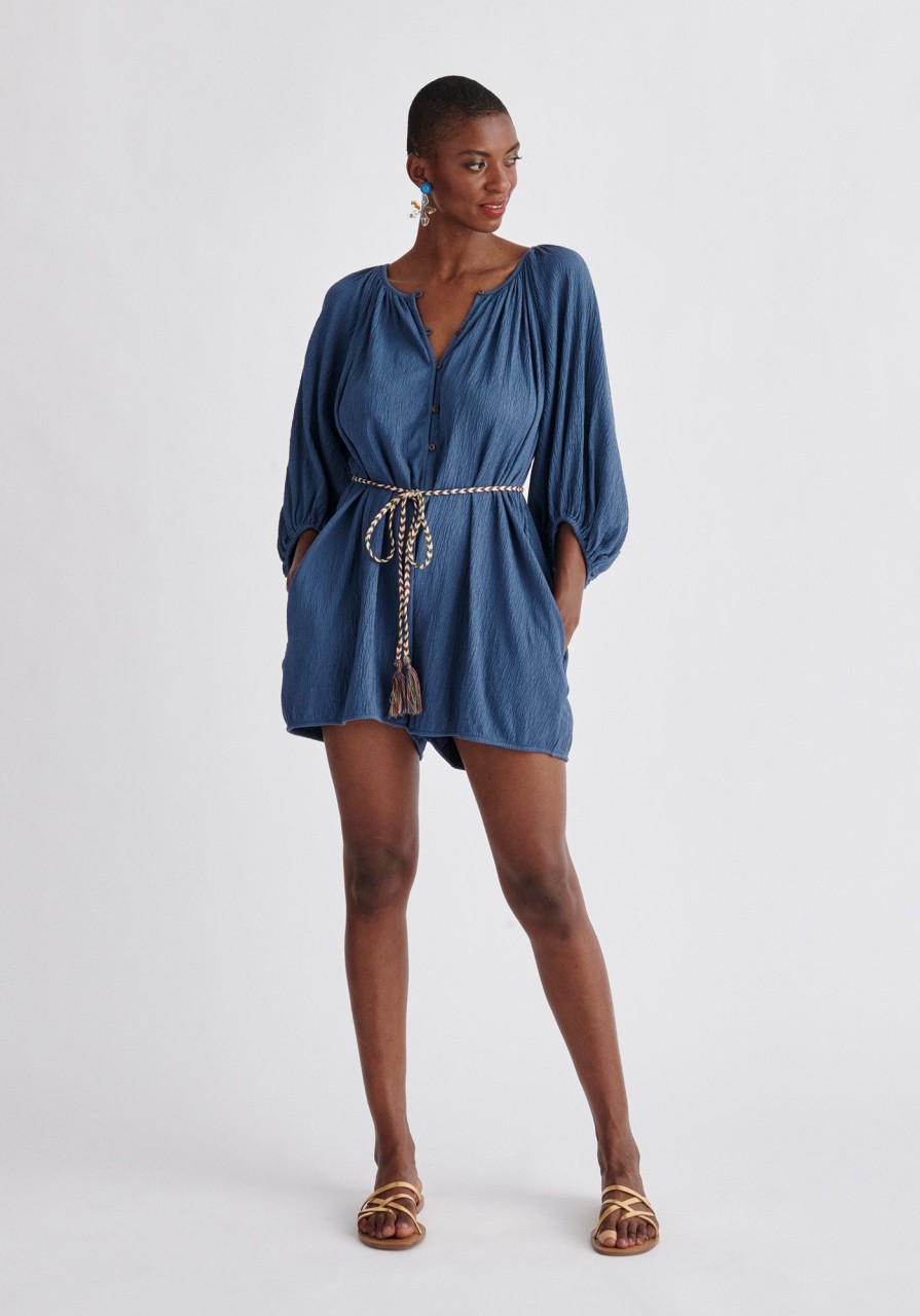 Clothing Paisie | Balloon Sleeve Playsuit