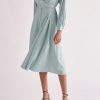 Clothing Paisie | Side Tie Shirt Dress