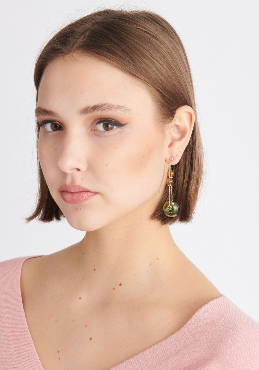 Accessories Paisie | Double Chain Earrings