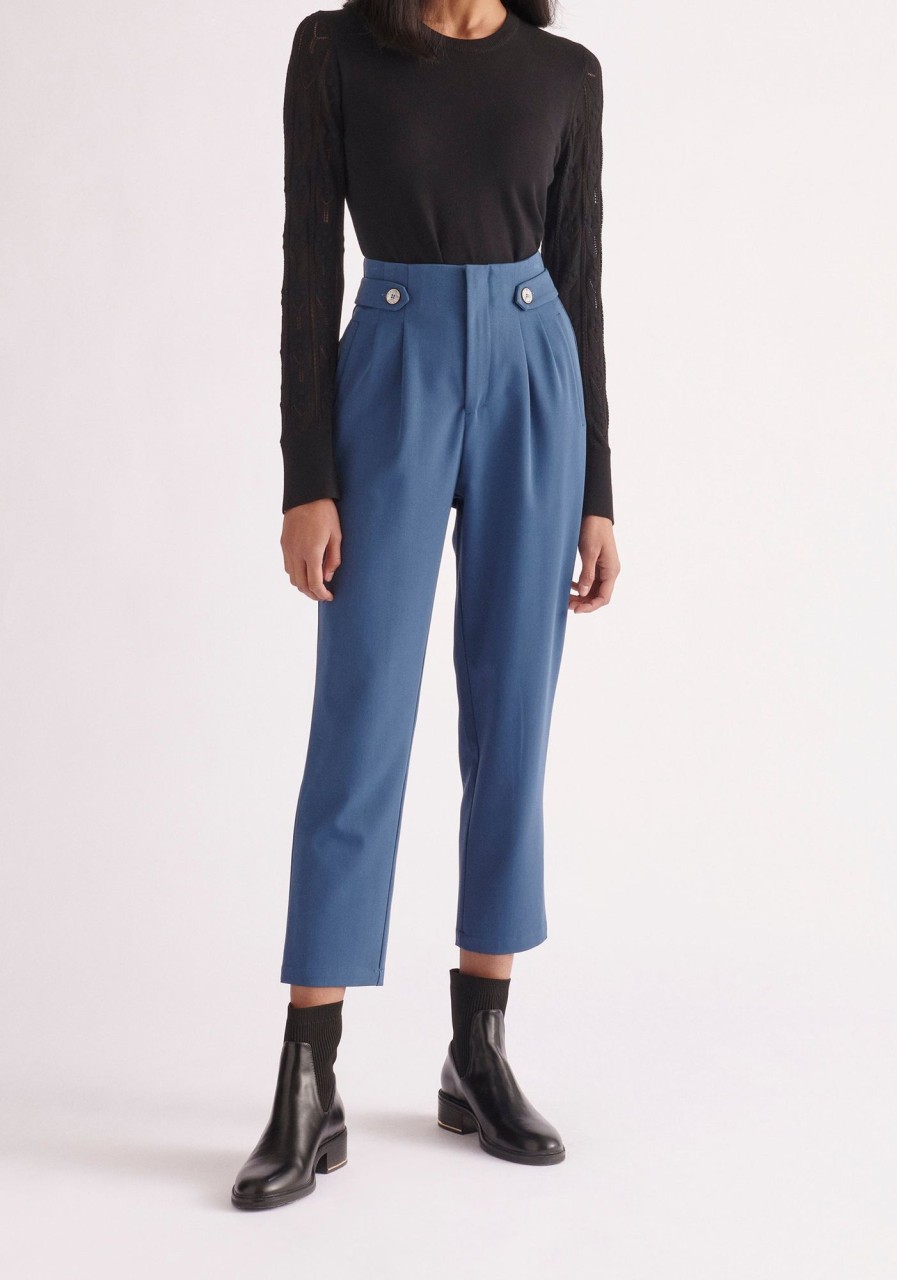 Clothing Paisie | Button Detail Trousers