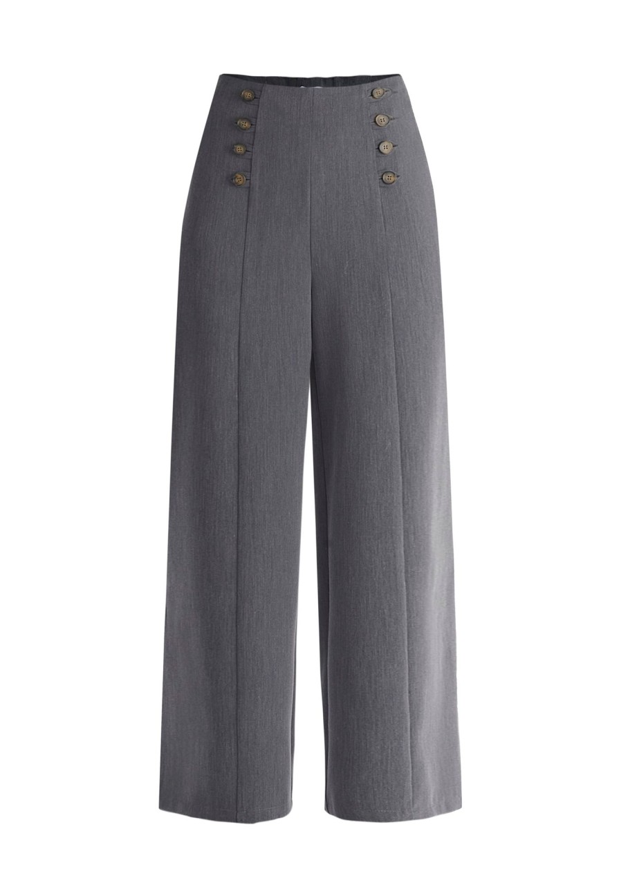 Clothing Paisie | Button Waist Trousers