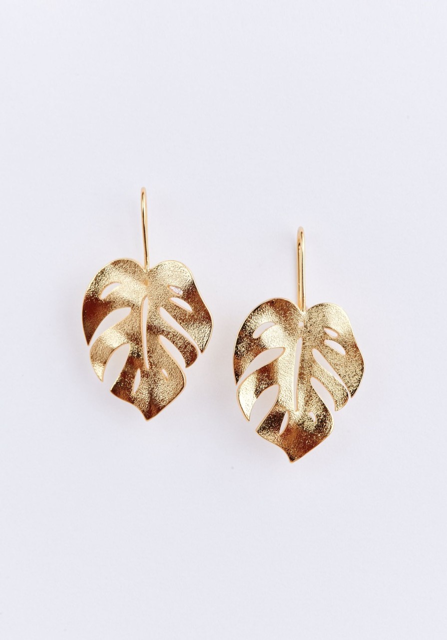 Accessories Paisie | Dangling Leaf Earrings