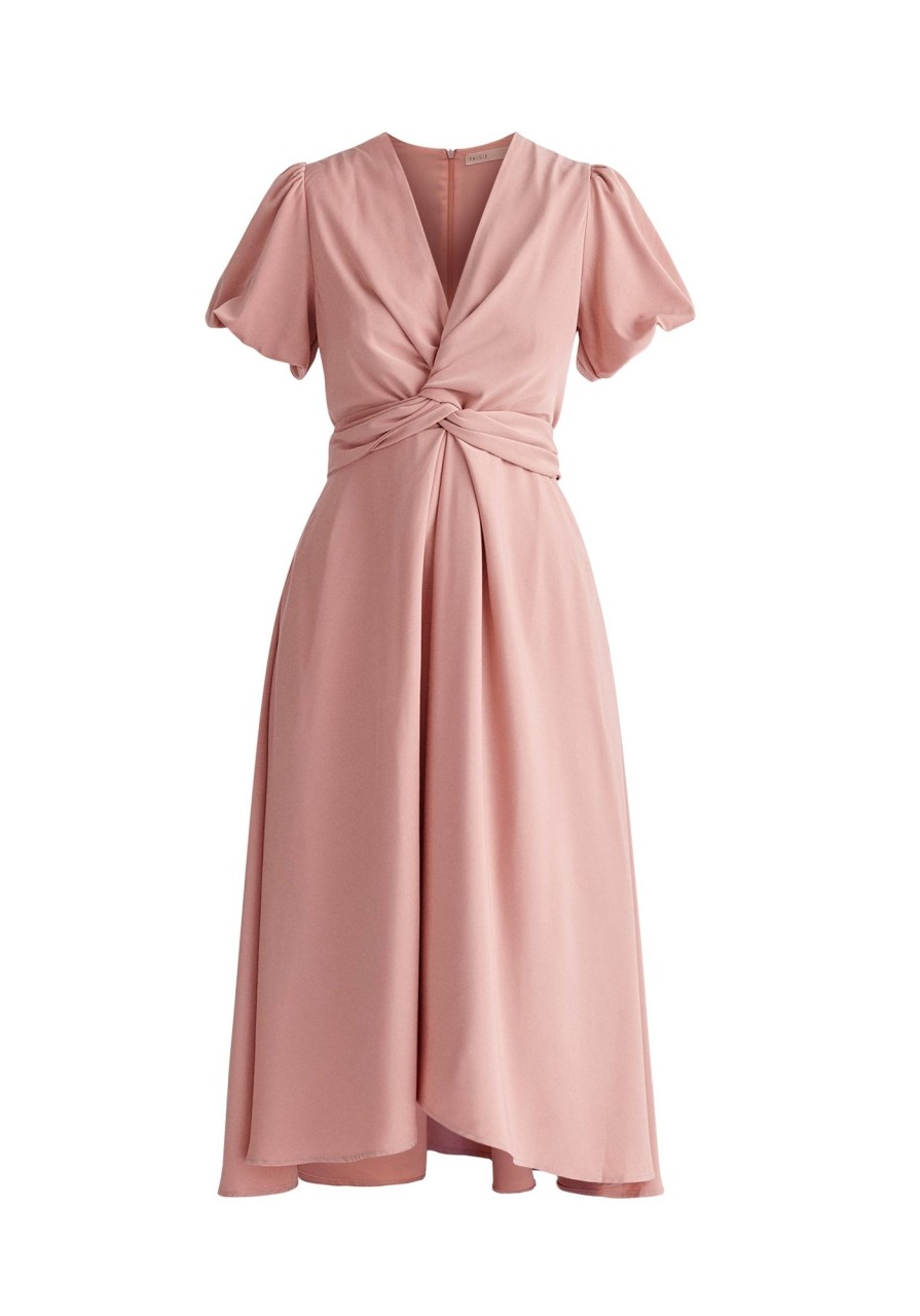 Clothing Paisie | Midi Twist Dress