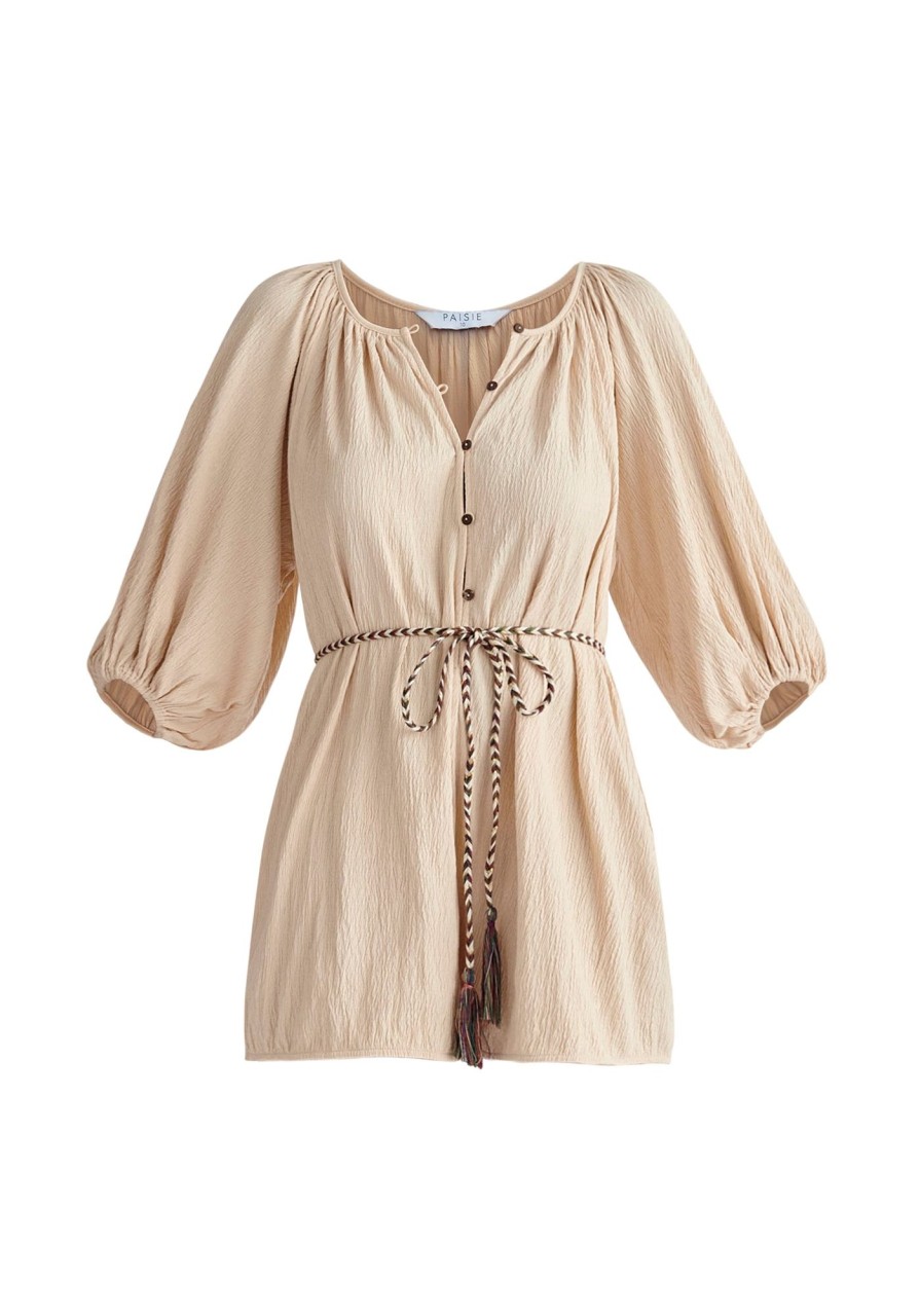 Clothing Paisie | Balloon Sleeve Playsuit