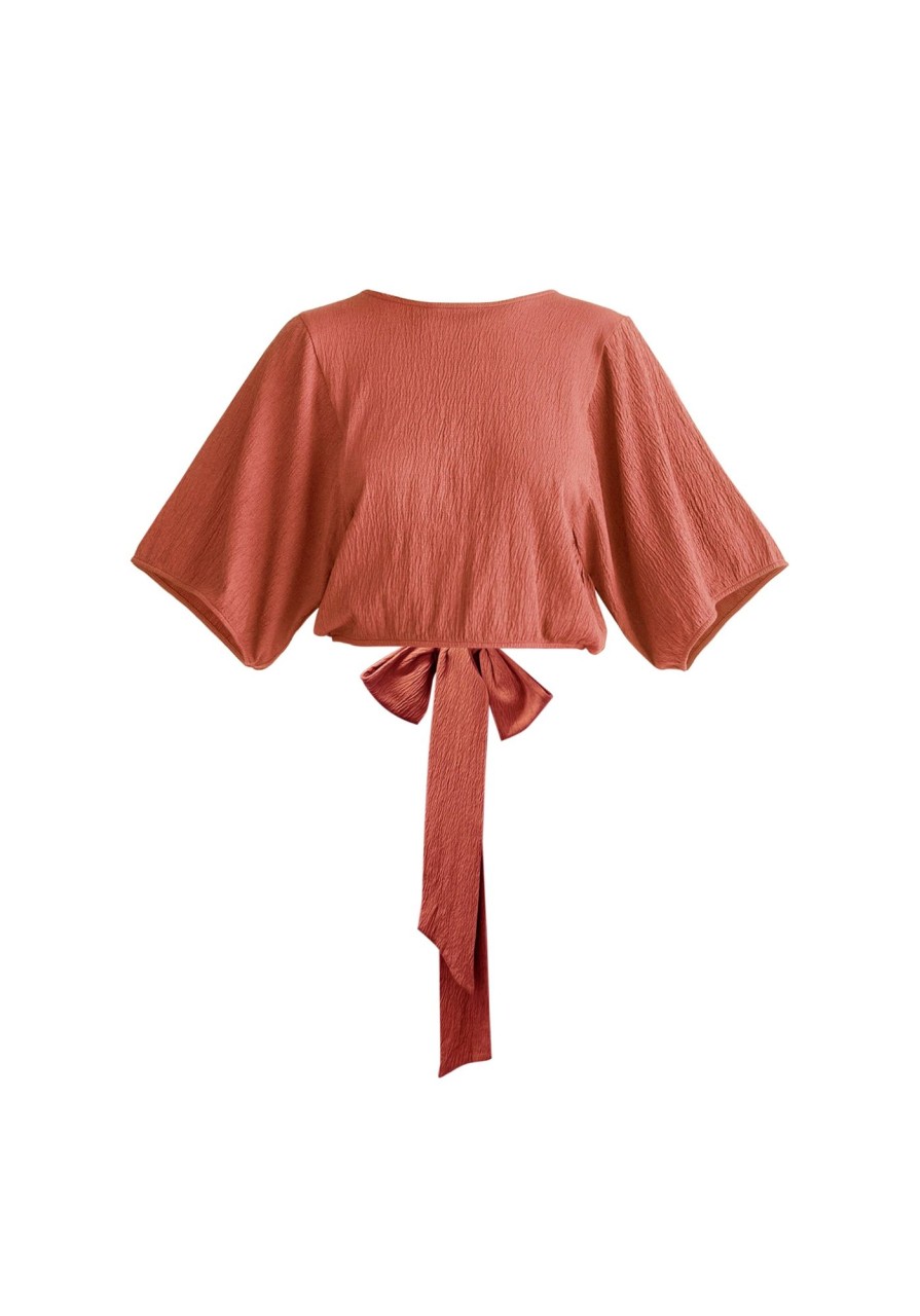 Clothing Paisie | Two-Way Kimono Wrap Top