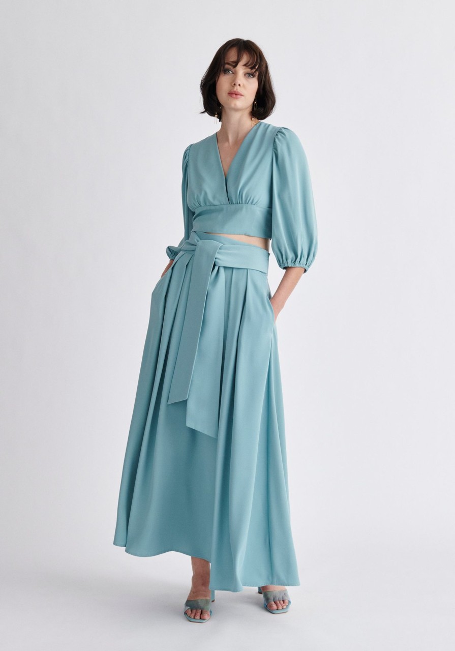 Clothing Paisie | Maxi Tie Skirt