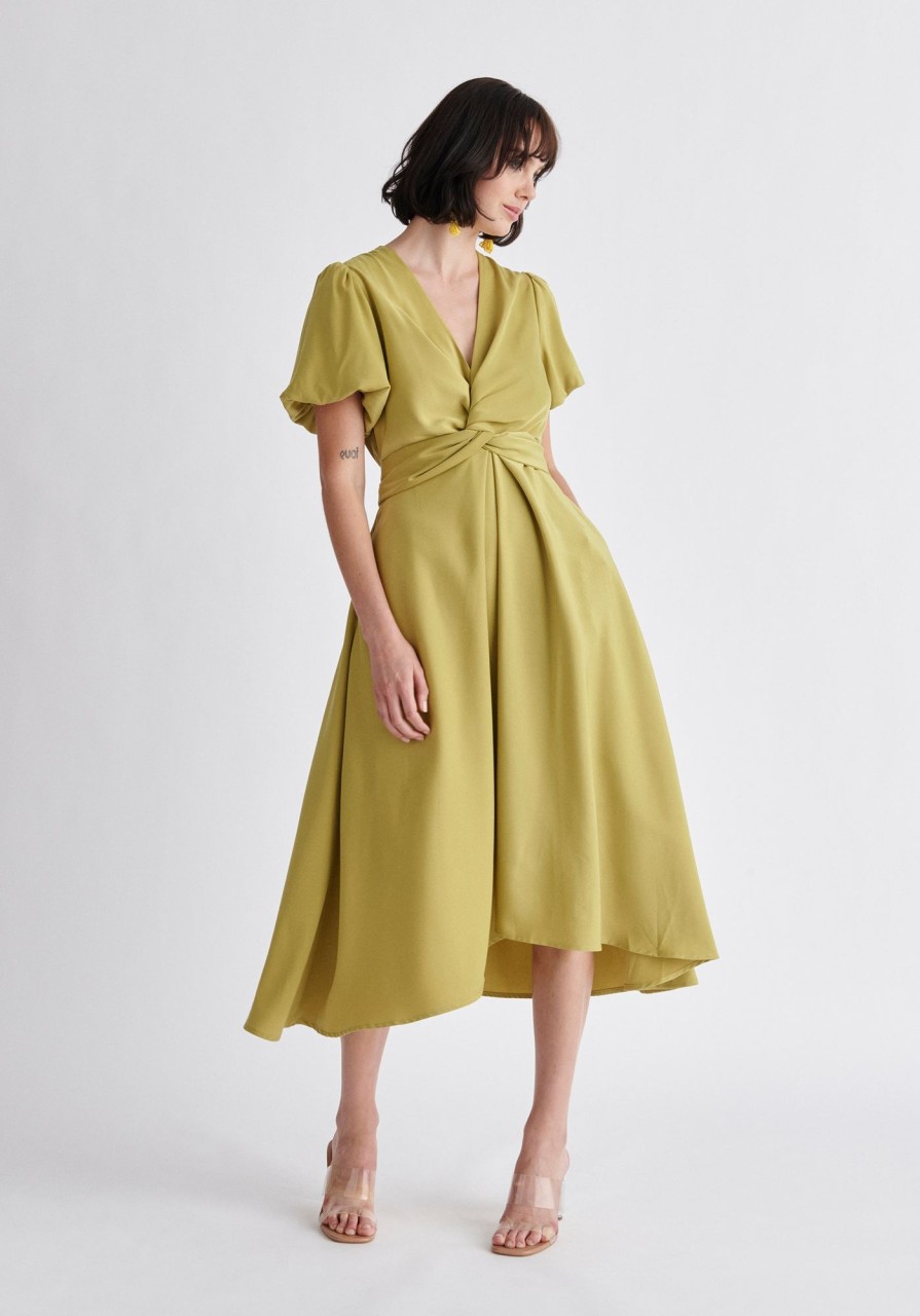 Clothing Paisie | Midi Twist Dress