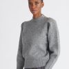 Clothing Paisie | Buttoned Shoulder Jumper