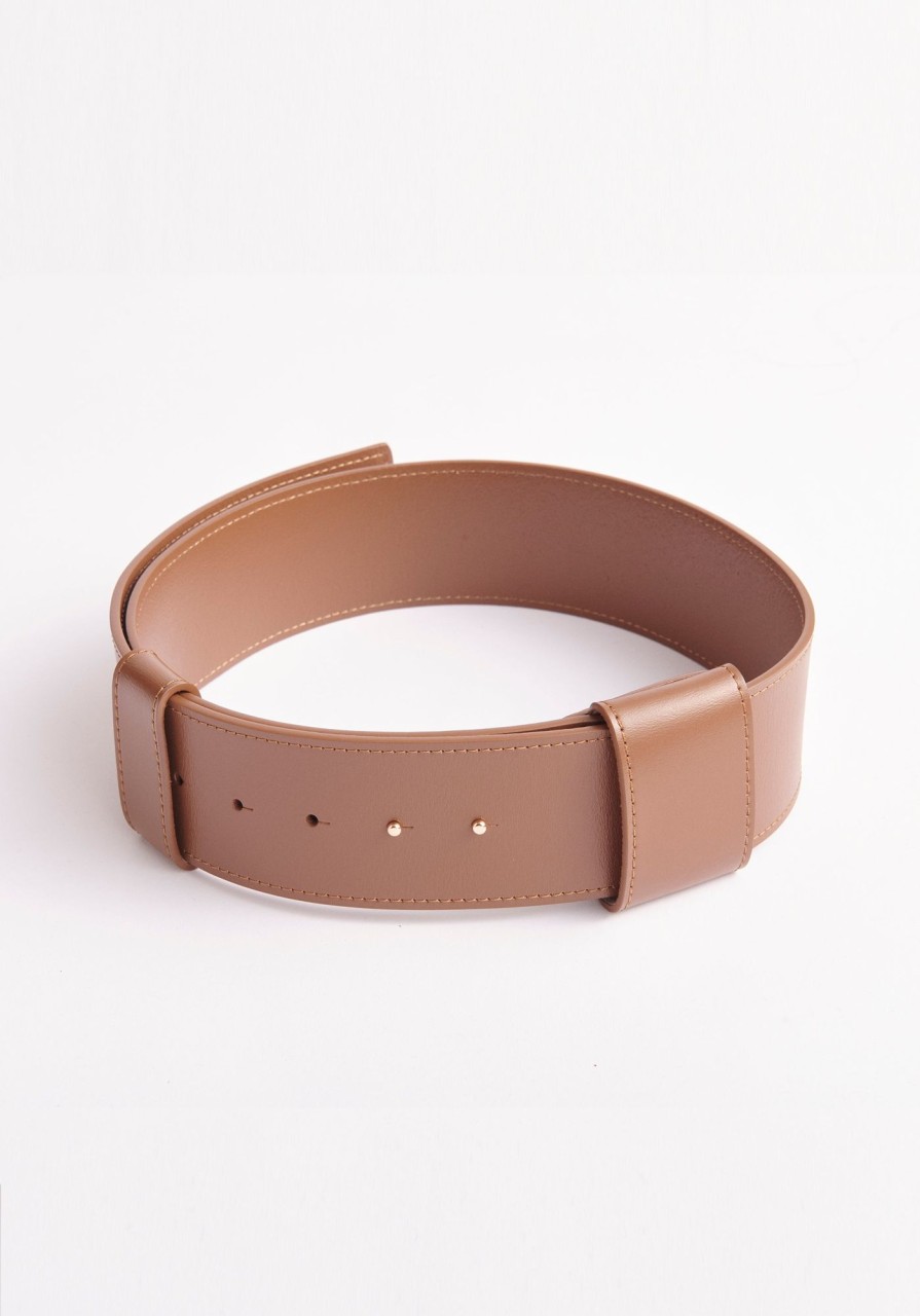 Accessories Paisie | Wide Leather Belt