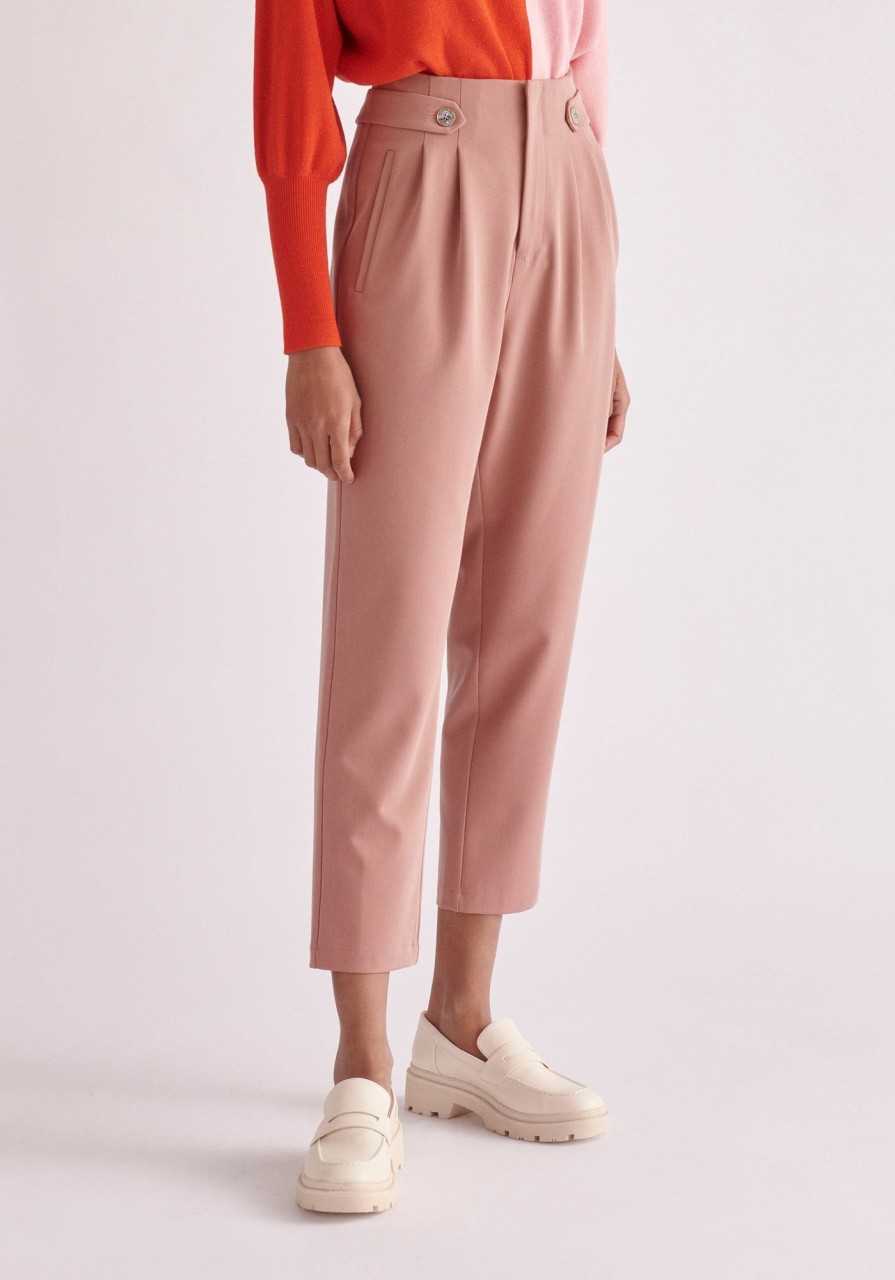 Clothing Paisie | Button Detail Trousers