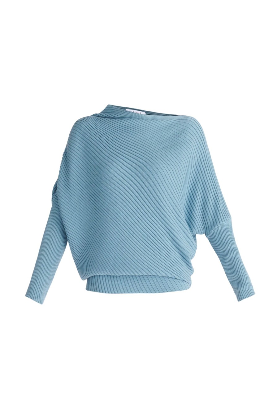 Clothing Paisie | Draped Knitted Jumper