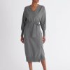 Clothing Paisie | Knitted Wrap Dress