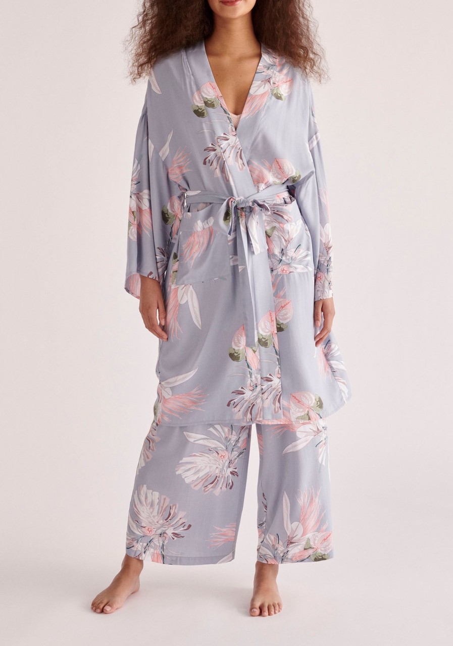 Clothing Paisie | Floral Kimono Robe