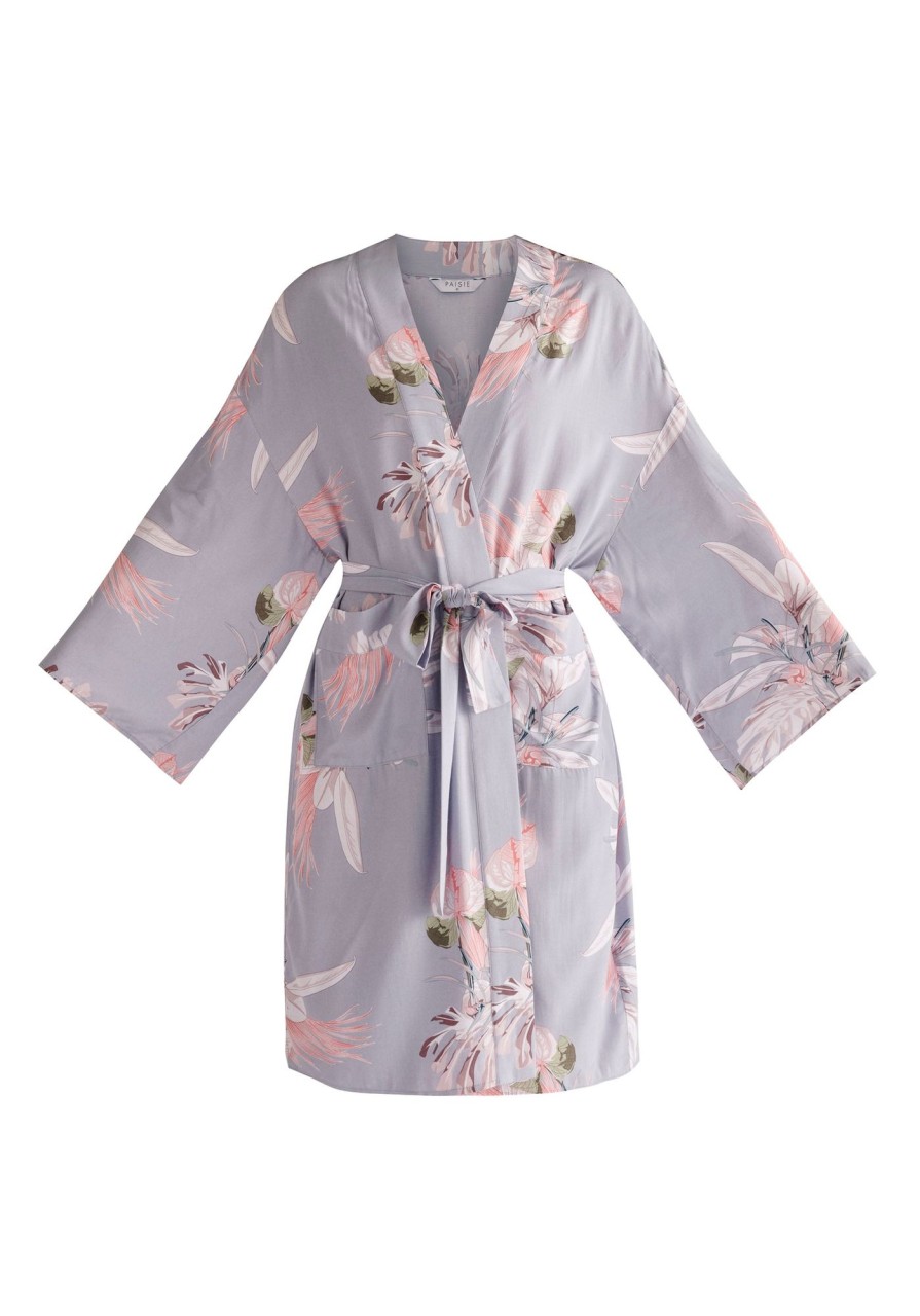 Clothing Paisie | Floral Kimono Robe