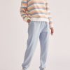 Clothing Paisie | Rainbow Stripe Sweatshirt