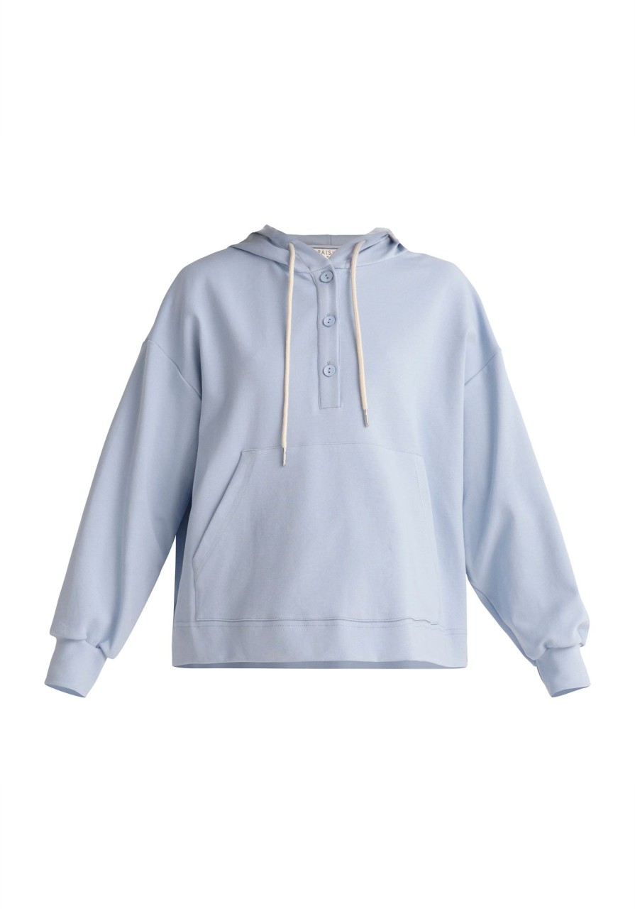 Clothing Paisie | Button Hoodie