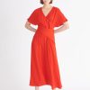 Clothing Paisie | Bell Sleeve Maxi Dress